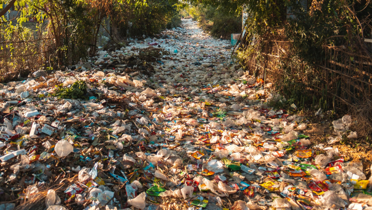 Plastic pollution